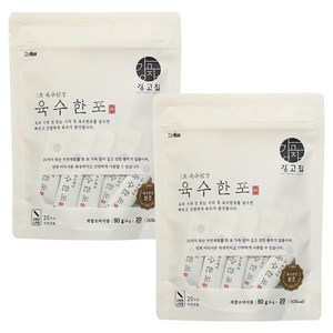 강고집 육수한포, 2개, 80g 골드박스 특가
