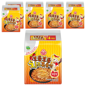 오뚜기 보들보들 치즈볶음면 매운맛 130g, 24개