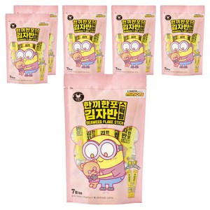 만전김 한끼한포 스틱 김자반 7p, 70g, 6개