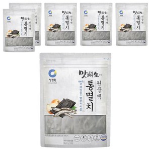 맛선생 통멸치 원물팩, 75g, 6개