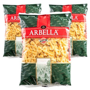 아르벨라 파르팔레 파스타, 3개, 500g