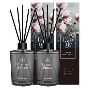 더허브샵 라홈 디퓨저, 호텔우드, 510ml, 4개