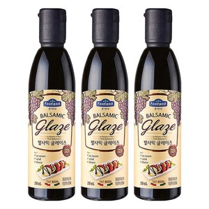 폰타나 모데나 발사믹 글레이즈, 250ml, 3개