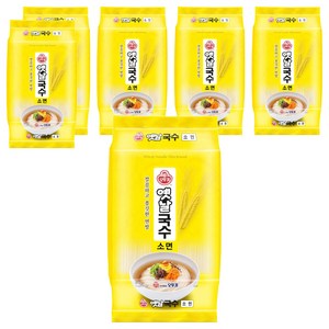 오뚜기옛날 국수 소면, 2.5kg, 6개