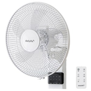 델라이프 벽걸이형 리모컨 선풍기 40cm(16인치), DF-R2622