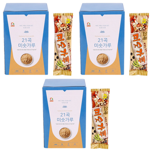 오양식품 21곡 미숫가루 13p, 3개, 338g