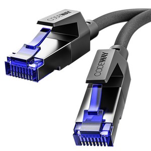 코드웨이 CAT8 게이밍용 초고속 인터넷 랜 케이블, 혼합색상, 1개, 10m