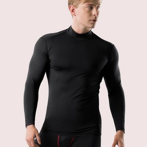 아르메데스 남성용 기모내의 터틀넥 상의 AR-25