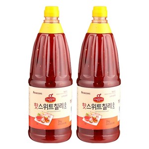 쉐프원 핫스위트 칠리소스, 2개, 2kg