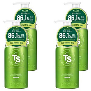 TS 뉴프리미엄 탈모증상완화 샴푸, 500g, 4개