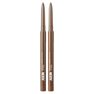 머지 더 퍼스트 슬림 젤 아이라이너 0.05g, GS4브라운쿼츠, 2개