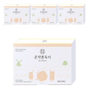 순수한집 곤약쫀드기 현미맛, 600g, 4개