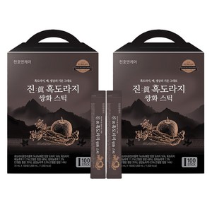 천호엔케어 진 흑도라지 쌍화 스틱, 1L, 200개