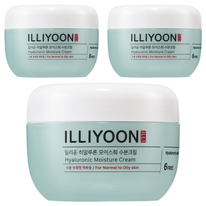 일리윤 히알루론 모이스춰 수분크림, 100ml, 3개