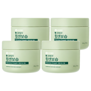 그린핑거 힘센보습 인텐시브 유아크림, 300g, 4개