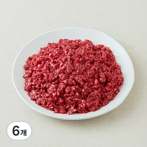 한우 1등급 다짐육 (냉장), 300g, 6개