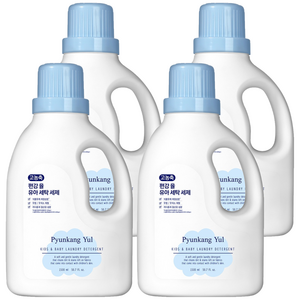 편강율 고농축 세탁 유아 세제, 1.5L, 4개