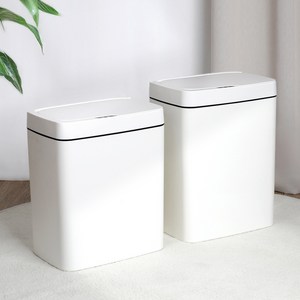 코멧 자동 센서 모션 인식 냄새차단 쓰레기통 15L+18L [1+1 = 2개 구성]