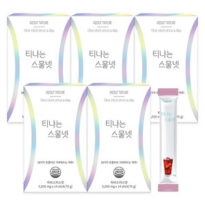 어바웃네이처 티나는 스물넷, 70g, 5개
