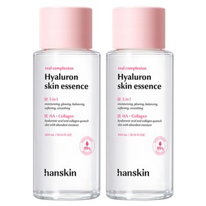 한스킨 리얼 컴플렉션 히알루론 스킨 에센스, 300ml, 2개