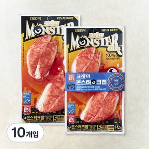 한성기업 몬스터크랩 맛살, 142g, 10개입