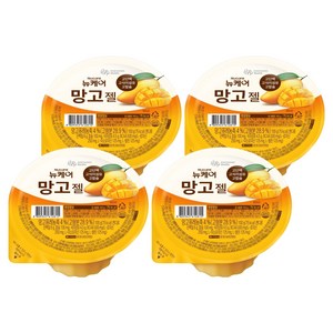 뉴케어 망고젤, 4개, 100g