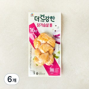 더건강한 닭가슴살 볼, 96g, 6개
