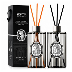 센토 인텐스 프리미엄 대용량 디퓨저, 호텔우드, 550ml, 2개