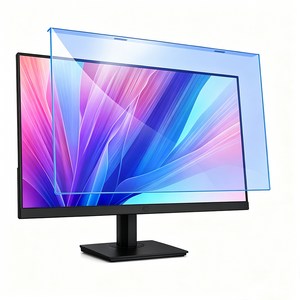 홈플래닛 거치형 UV 블루라이트 차단 모니터 보안필름 (22인치 16:9 490 x 317mm), 투명, 1개