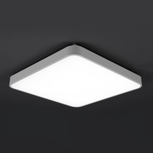 원하 칩셋 정사각 천장등 조명 LED50W 플리커프리, 화이트 + 주광색