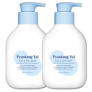 편강율 키즈 앤 베이비 바디워시 베이비파우더향, 590ml, 2개