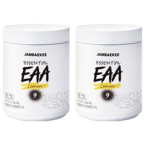 잠백이 에센셜 EAA 아미노산 레몬맛, 300g, 2개
