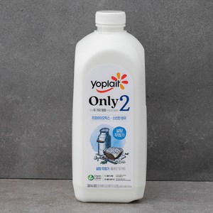 요플레 Only2 플레인 요거트, 1.8L, 1개입, 1개