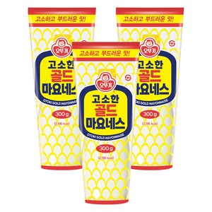 오뚜기 골드 마요네스, 300g, 3개