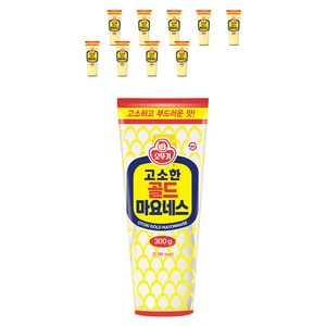 오뚜기 골드 마요네스, 300g, 10개