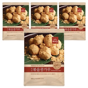 배대감 볶음콩가루, 500g, 4개