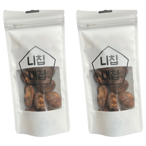 니칩내칩 통 표고버섯칩, 50g, 2개