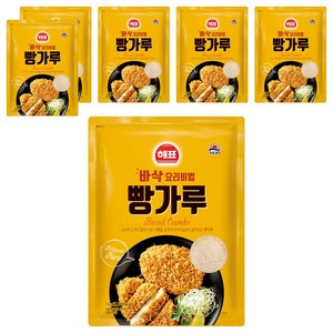 해표 빵가루, 1kg, 6개