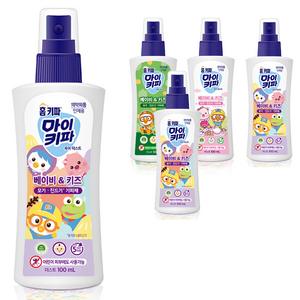홈키파 마이키파 베이비 앤 키즈 퓨어미스트 해충기피스프레이, 100ml, 5개