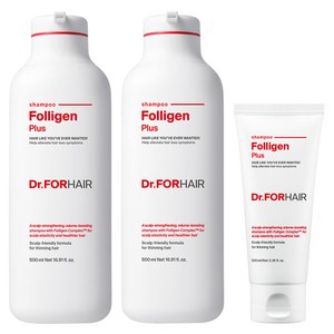 닥터포헤어 폴리젠 플러스 탈모 완화 샴푸 500ml x 2p + 100ml, 1.1L, 1개