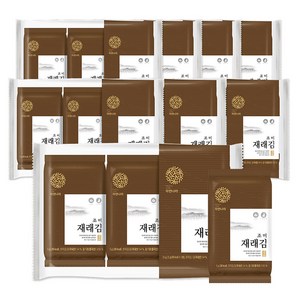 자연나라김 재래 도시락김 5g x 24p, 5세트