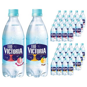 웅진빅토리아 더 빅토리아 탄산음료 자몽 20p + 배 20p, 500ml, 1세트