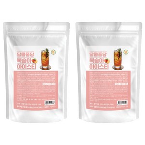 달콤퐁당 복숭아 아이스티 파우더, 500g, 1개입, 2개