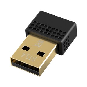 넥스트유 브로완 USB 블루투스 동글 5.4 PC 데스크탑 수신기, 545BT, 블랙, 1개