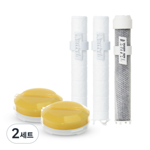 듀벨 와이즈 아이 베이직 / 비타민용 필터 2p + 세디먼트 필터 + 카본 필터 세트, 2세트, 레몬향