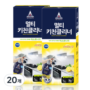 아스토니쉬 멀티키친 클리너, 750ml, 20개