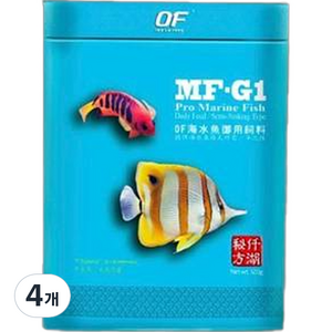 오션프리 프로 마린 MF 사료, 60g, 4개