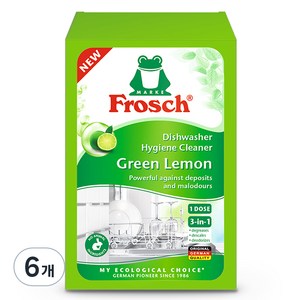 프로쉬 식기세척기 클리너, 125g, 6개
