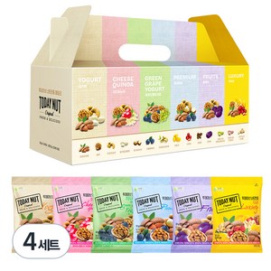 투데이넛 너트한줌 패밀리 견과 6종 선물세트 600g, 4세트