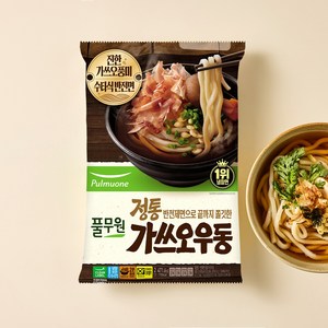 풀무원 반전제면 정통가쓰오우동 2인분, 471.6g, 1개